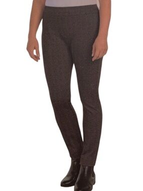Dalia Charcoal Grey Pinstripe Trousers